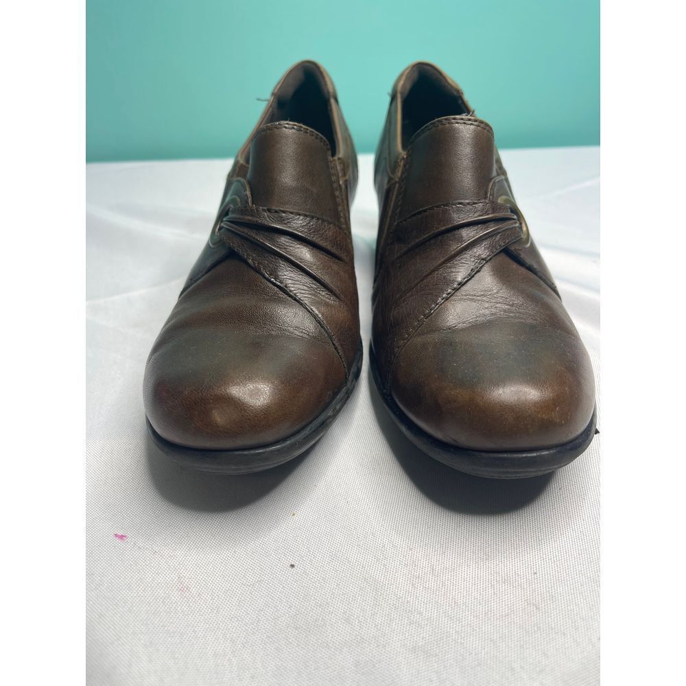 Clark Leather Casual brown  Shoes S-188‎ - Picture 2 of 9